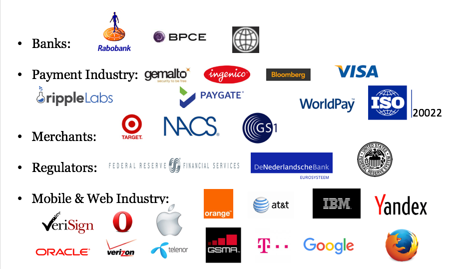 Web Payments participants